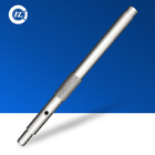 Custom cnc machined long/short motor shaft SS304 custom stainless steel spline wheel shaft supplier